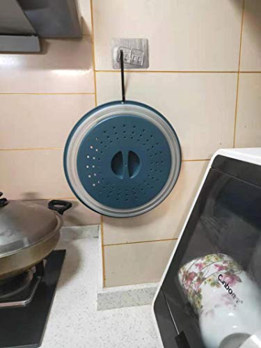 4 in 1 WENWELL Vented Collapsible Microwave Splatter Cover & Mat (2x10"cover & 2x10"mat)