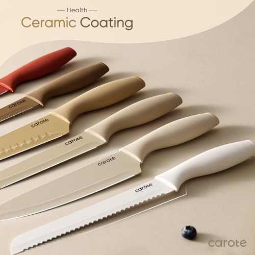 Kitchen Knife Set (Colorful / 12pcs)
