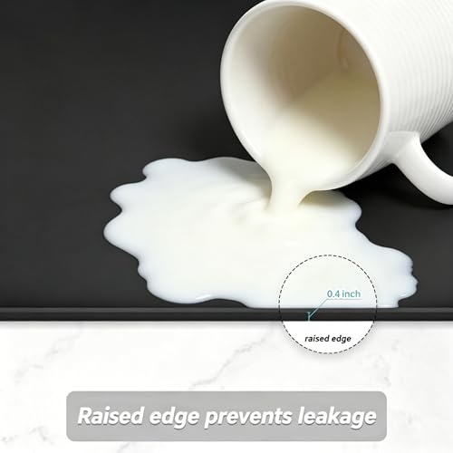 Silicone Coffee Mat 24"x16" (black)
