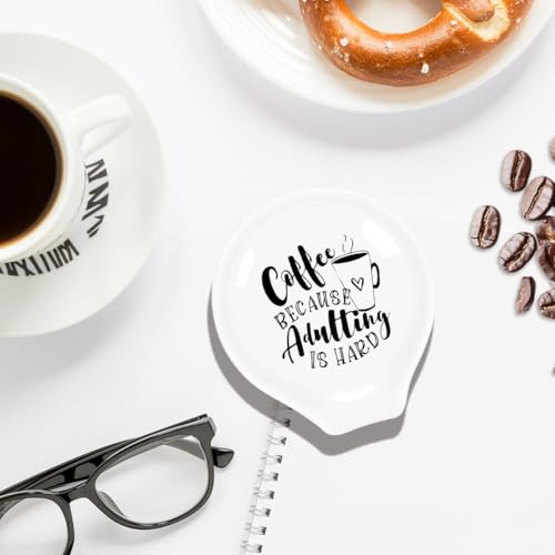 Funny Coffee Spoon Rest (Adulting Is Hard)
