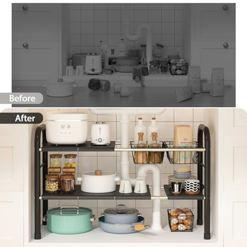 Expandable Under Sink Organizer