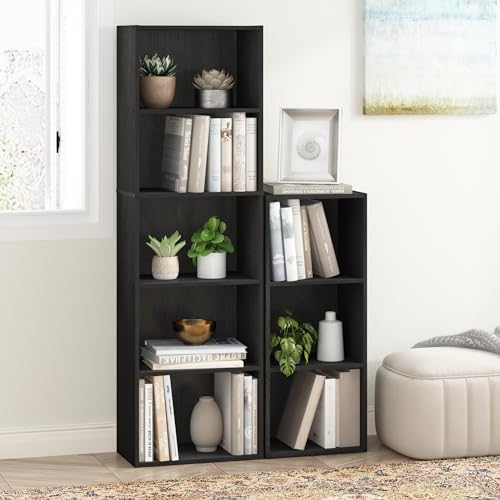 LUDER Book Shelf (Blackwood / 5-Tier)