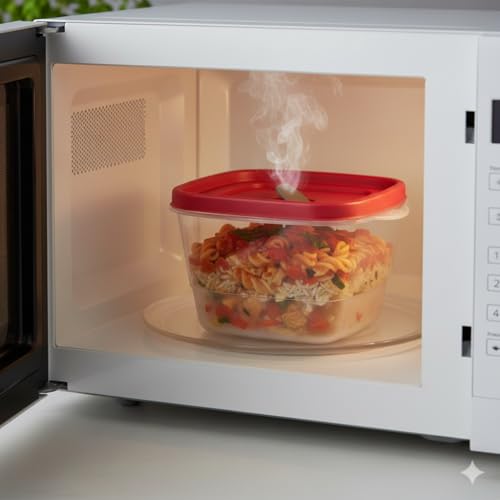 BPA Free Plastic Food Storage Set (3 x 7-Cup)