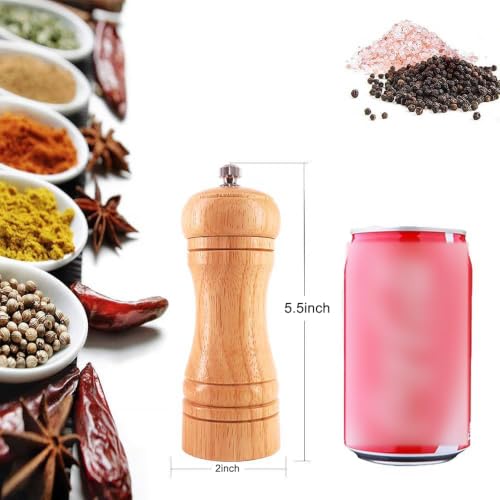Salt and Pepper Grinders Set