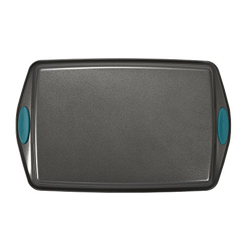 Nonstick Bakeware Cookie Pan Set (Marine Blue Grips)