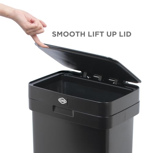 13 Gallon Trash Can (Black Step)