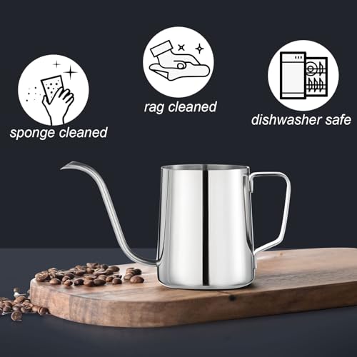Gooseneck Kettle (Stainless Steel / 11.9 Ounces)