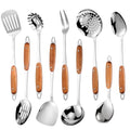 304 Stainless Steel Cooking Utensils Set (Silver)