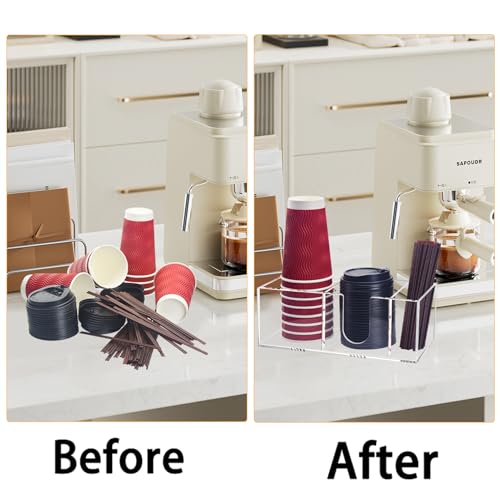 Coffee Bar Accessories and Organizer