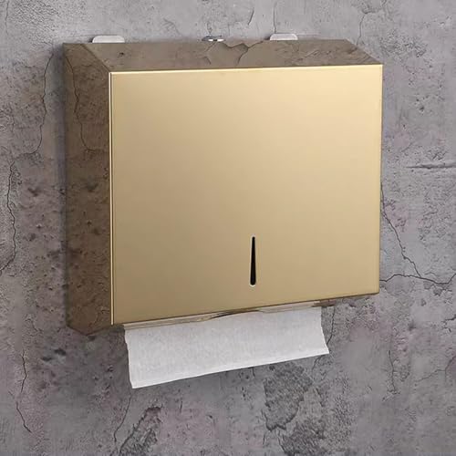 Comercial Paper Towel Dispenser Wall Mount (Gold)