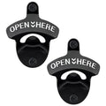 Wall Mounted Bottle Opener Stainless (Black/White)
