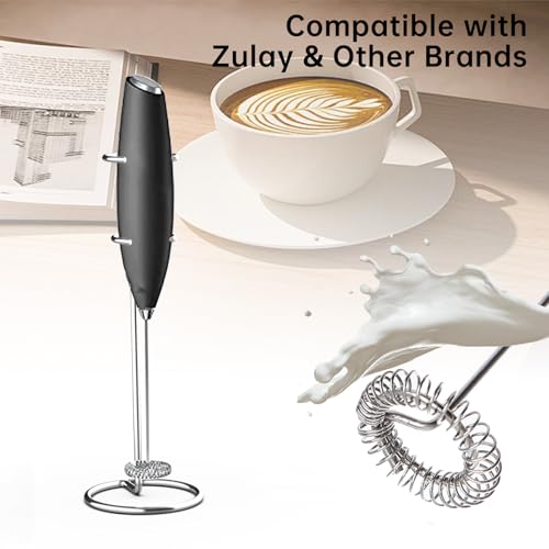 Milk Frother Stand Compatible with Zulay Powerful Milk Frother Handheld Foam Maker