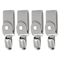4 Pcs Towel Ring Holder with Clip (Gray)