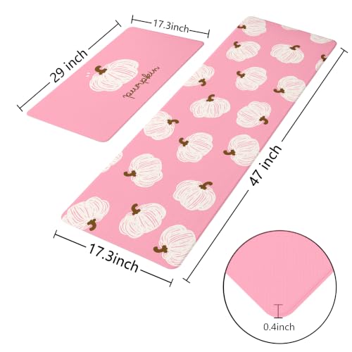Fall Autumn Hand (Cute-pink / 17.3"x29"+17.3"x47"-0.4"H)