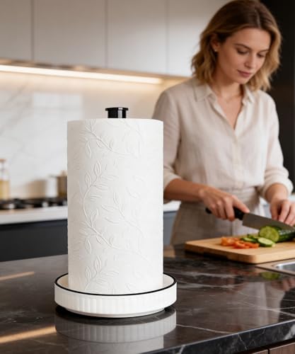 Paper Towel Holder (Farmhouse White)