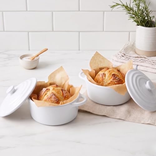 Mini Cocotte Lids (Swiss White)