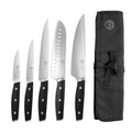 MasterChef Chef Knife Set with Bag (5pc / Knife Roll Set)