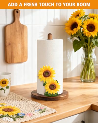 Sunflower Paper Towel Holder (Sunflower)