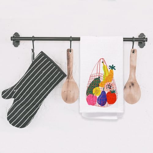 Colorful Fruit Kitchen Towels (Colorful Fruit)