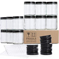 12 Pack 8 OZ Clear Candle Jars For Making Candle