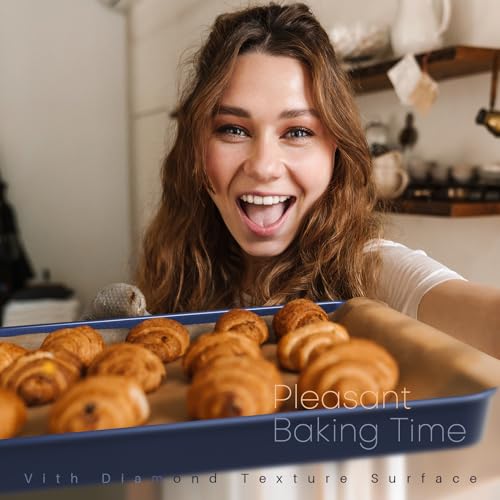 Baking Pans Set 8 (Diamond Blue / 8PCS)