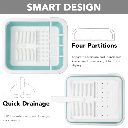 Collapsible Dish Drying Rack (Mint / Dish Drying Rack)