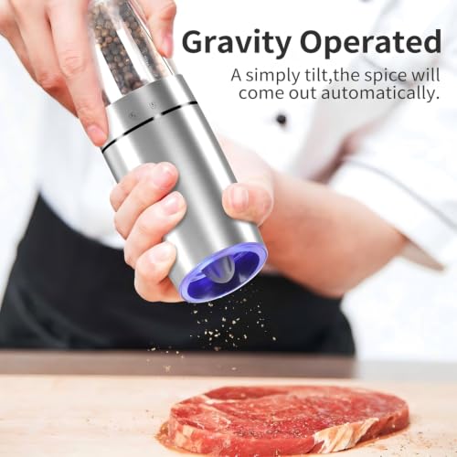 Gravity Electric Pepper and Salt Grinder