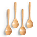 Small Wooden Spoons for Eating (Beech Yellowish)