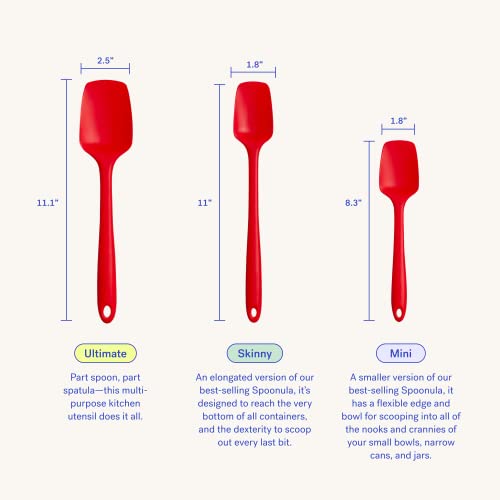 Get It Right Silicone Spoonula (Studio White / Ultimate - 11 IN)