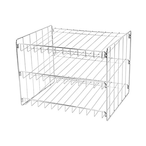 3 Tier Can Organizer (Chrome / 14.5 x 11.5 x 11 inches)