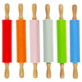 6 Pack Small Rolling Pin for Kids (12 Inch)