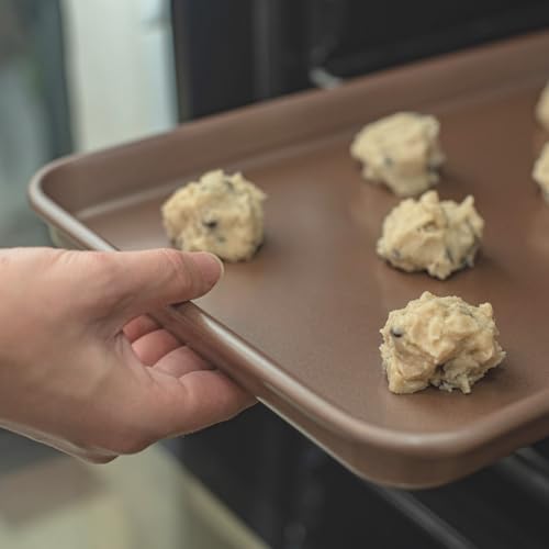 9 x 13 inch Nonstick Quarter Sheet Pan 2 (13'' Sheet Pan 2-Pack)