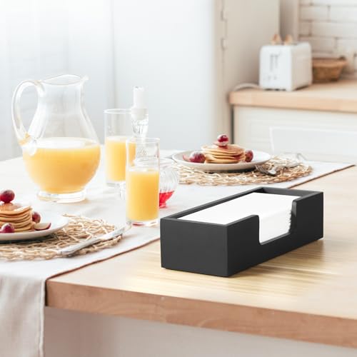 Paper Towel Dispenser Countertop (Black / 1 Pack,Small)