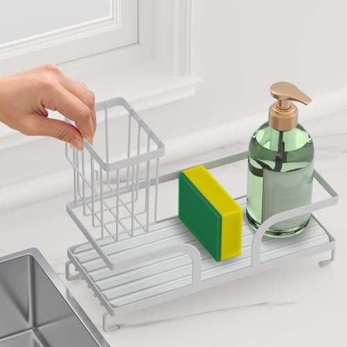 Bathroom Counter Organizer (B 2PCS / White)