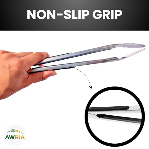 Silicone Tongs for Cooking Tongs Kitchen Tongs with Silicone Tips