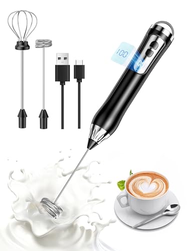 Rechargeable Milk Frother (Black)