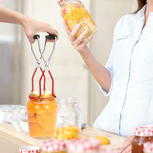 Canning Jar Lifter Tongs (Red)