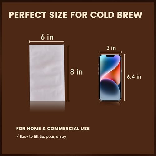 Cold Brew Bags (6*8 Inch)