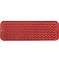 Silicone Dish Drying Mat for Multiple Usage (Red / 17"L x 6"W)