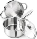 1.5 Quart Saucepan with Steamer (1.5 Quarts)