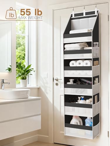 Over the Door Organizer (Black / 1 PACK)