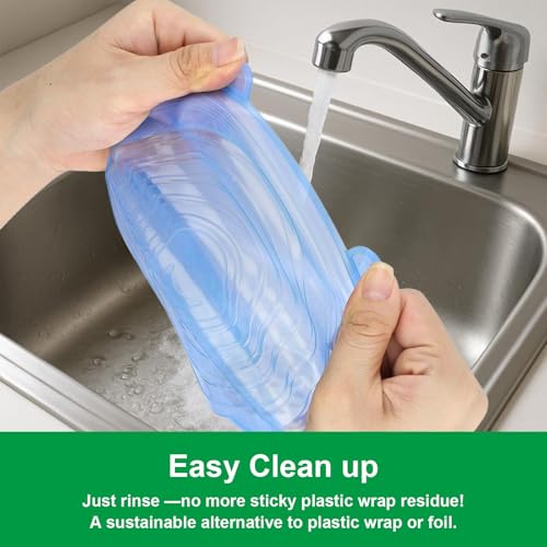 Silicone Stretch Lids (Blue)