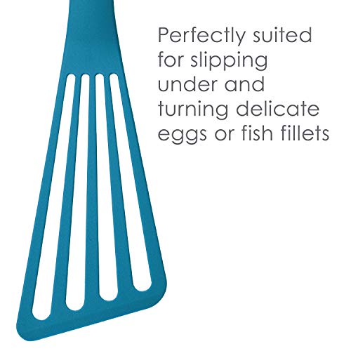KitchenTools and Gadgets Nylon Cooking Utensils (Red / 10" & 12" (2-Piece Set))