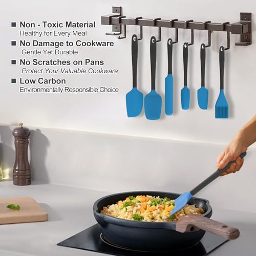 Silicone Spatula Set (Blue)