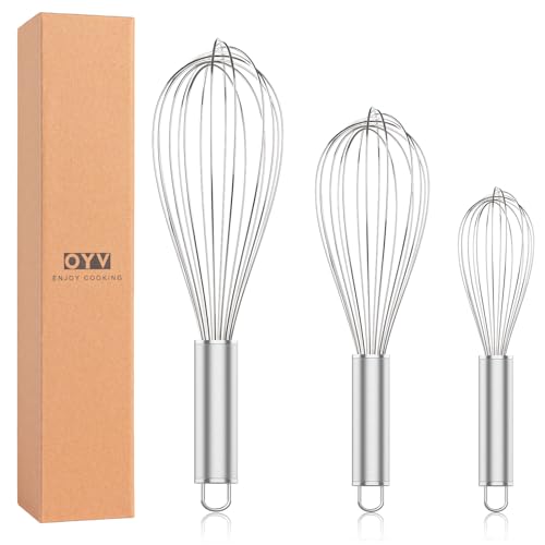 304 Stainless Steel Whisk Set (Silver)