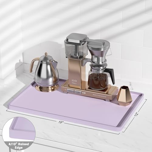 Silicone Coffee Mat (Purple / 12" x 19")