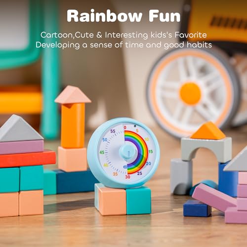Visual Timer for Kids (Blue)
