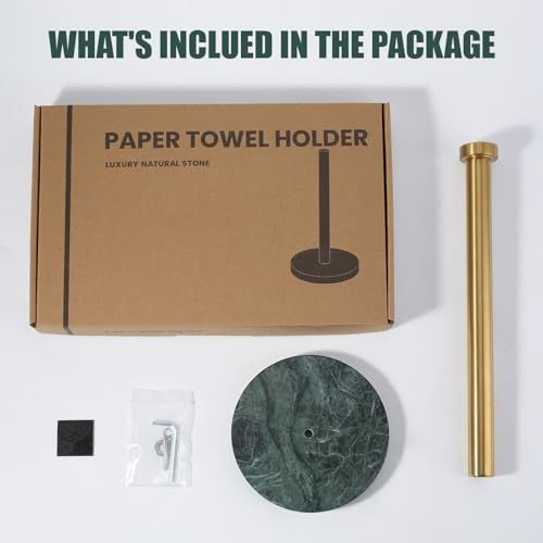 Paper Towel Holder Countertop (Indian Green)