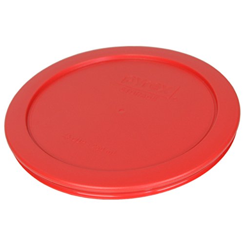 7201-PC (4-Cup) Red Food Storage Lid (2-Pack) - Made in USA (Light Red)