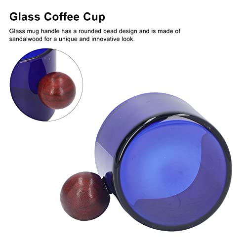 Glass Espresso Cups (Blue)